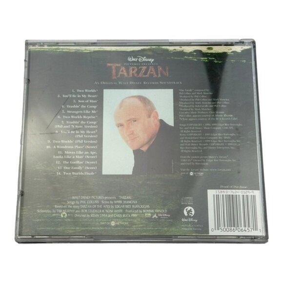 Disneys Tarzan Original Soundtrack by Various Artists CD 1999 - Picture 5 of 7